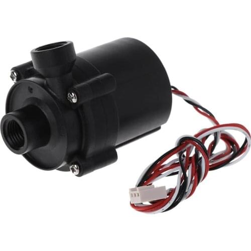 SC600 DC 12V PC Cpu Water Cooling System Tool Water Pump Brushless 132.09 GPH 10W Brushless Drive Destop Laptop Circulating