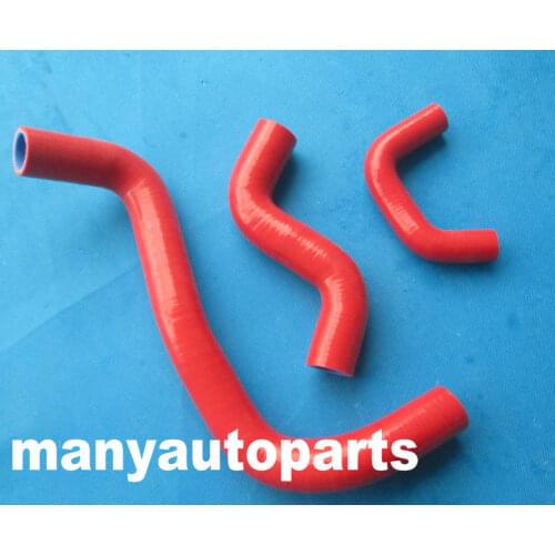 FOR NISSAN Micra/March/Verita/Z10 Cube/K11/NCVT CG13DE SILICONE RADIATOR HOSE RED
