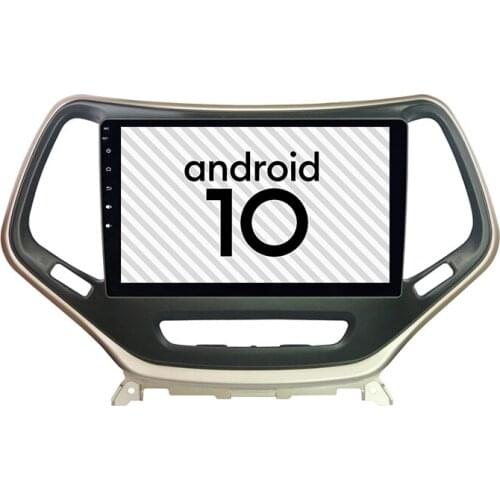 Brand New Car Android 10 gps 2.5D explosion-proof screen for 2016 Jeep CHEROKEE Multimedia autoradio Bluetooth Internet Radio