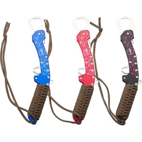 Fishing Pincers Pliers Grip Clamp Outdoor Tool Fish Grip Lip Fishing Gripper Fishing Tackle Tool Accessory Portable