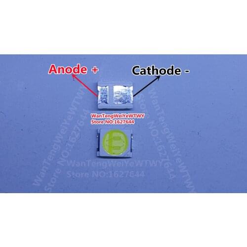 200pcs JUFEI LED 2835 3528 1210 LED TV Backlight High Power 1W 3V LED Backlight Cool white LED LCD TV Backlight Application