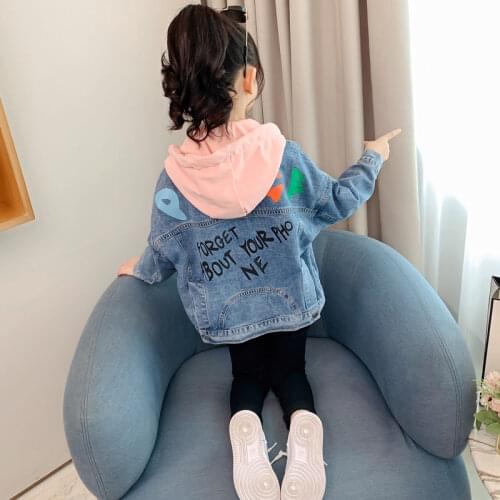 TMWEVN Denim Jackets For Girls