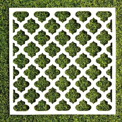 DIY Painting Moroccan Pattern Stencils Template For Wall Furniture Fabric Painting Home Decorative