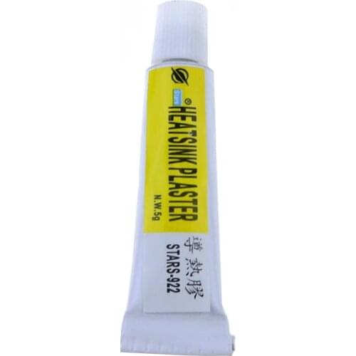 High-quality STARS-922 5G grams heat conduction glue silica gel sticky fin heat conductive silicone grease1PCS