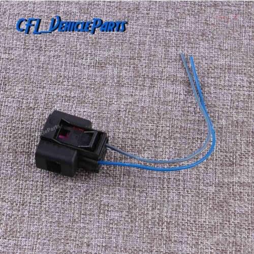 X3 2 Pin Plug Washer Fluid Sensor Pigtail 1J0973202 For VW Golf MK5 MK6 Jetta Passat Tiguan For Audi A4 2002-2014 A6 Q5 R8 TT