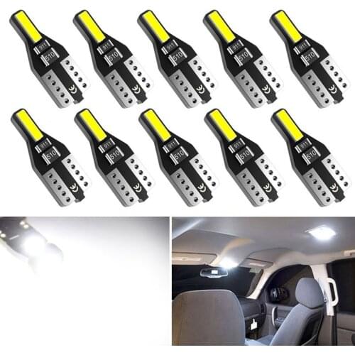 10pcs T10 Led W5W Car Interior LED Bulb For Ford Focus MK4 Mk1 Mustang Explorer Galaxy C S Max Mondeo MK4 MK3 MK5