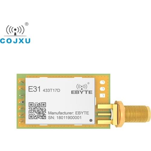AX5243 433MHz Long Range Module UART cojxu E31-433T17D 2100m 433 Mhz Wireless rf Transmitter Receiver