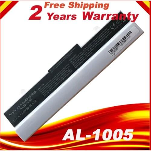White Laptop Battery for Asus Eee PC 1001P 1005HA 1005PE 1101HA AL31-1005 ML31-1005 ML32-1005