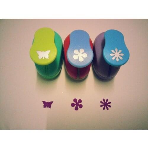 Free ship butterfly and flower and daisy Shape 5/8 inch(1.5cm) craft punch set Scrapbook puncher Paper Cutter Hole Punches 3PCS