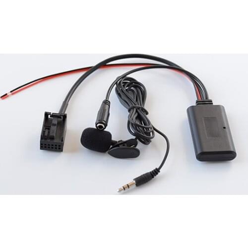 Bluetooth Microphone Phone Call Handsfree Kit Music AUX-IN Audio Adapter for Opel CD30 CDC40 CD70 DVD90 Radio