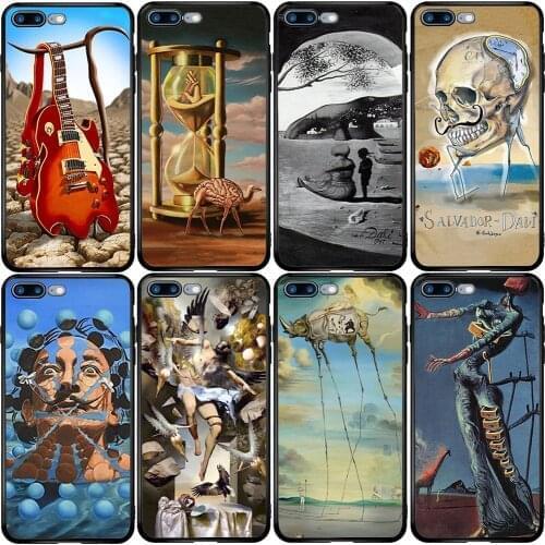 Cover Case for iPhone Oneplus 5S SE 2020 6S 7 8 6T 8T Plus XS XR 11 12 Pro Mini Max Salvador Dali Art