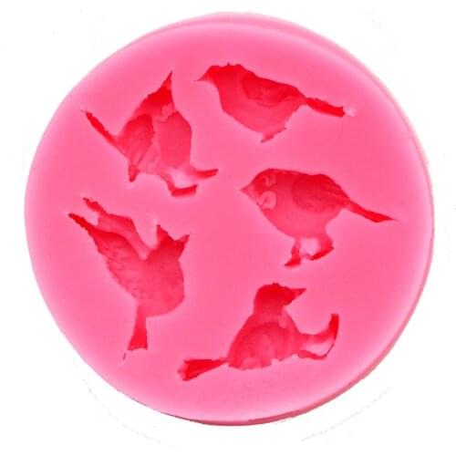 Hot Selling Round Shape Birds Inside Russian Piping Nozzles Cake Tools Kitchen Models For Silicone Mold Cake Decorating Tools