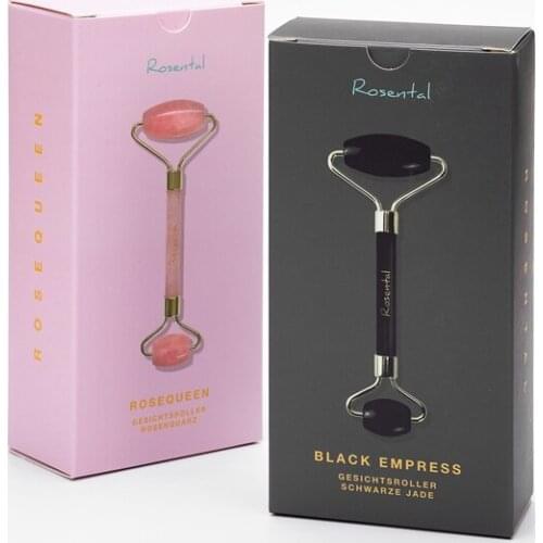 Customized jade roller massager tuck top mailing tube package beauty skincare cosmetics cardboard packaging box