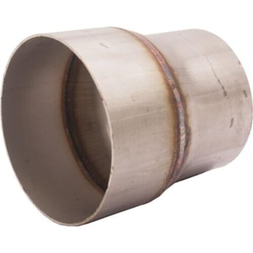 2pcs/lot 2.5" to 3" Stainless Steel Piping Exhaust Reducer Connector