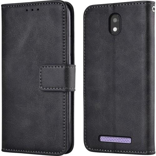 Wallet Leather Case for DEXP AL250 Phone Bag for AL250 Cover Book Case for DEXP AL 250 Coque