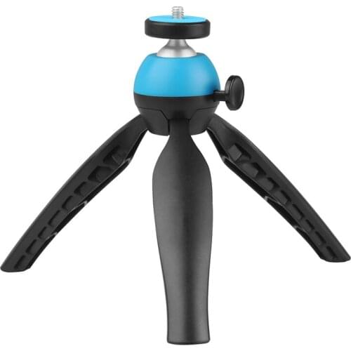 Mini Tripod Camera Holder Tabletop Phone Tripod Mount for GoPro Cell Phones Projector Compact DSLR Handle Desktop Tripod Stand