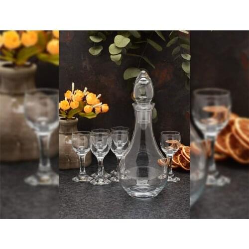7 piece Liquor Set modern design kitchen decoration decapod elegant cups tableware presentation banquet cup pad
