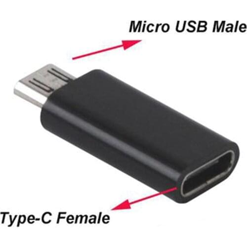 Type C Female to Micro USB Male Adapter Connector Converter For Samsung Andriod
