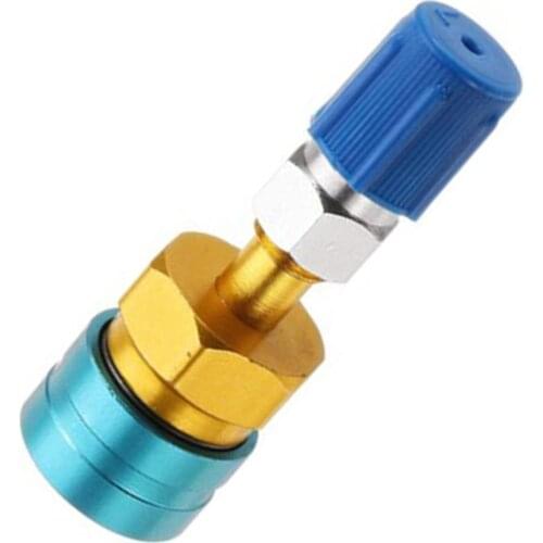 R1234YF Automotive Air Conditioning Refrigerant Fluorine Quick Coupler Simple Joint Adding Liquid Connector QC1234L
