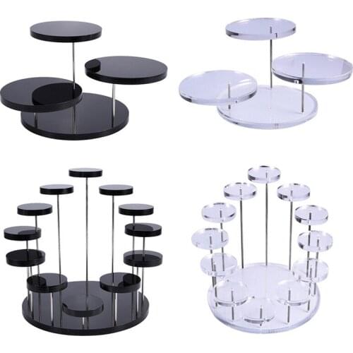 Cupcake Stand Acrylic Display Stand For jewelry/Cake Transparent Dessert Rack Wedding Birthday Party Decoration Tools