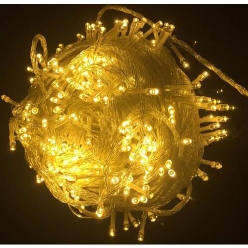 Led String Light 100m Waterproof Garland For Wedding Party Holiday Christmas Home Indoor Outdoor Decoration With 220v Eu Plug