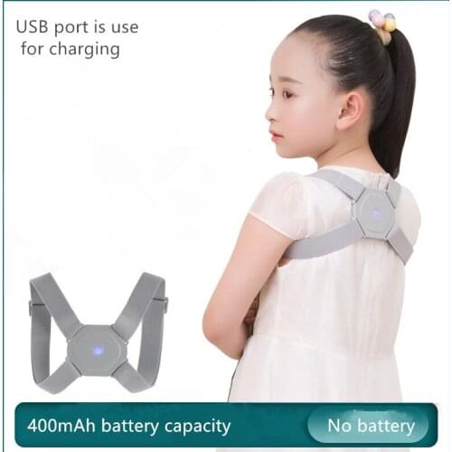 Intelligent Posture Corrector Back Posture Trainer Clavicle Spine Shoulder Correction Smart Tips Adjustable Length Back Support