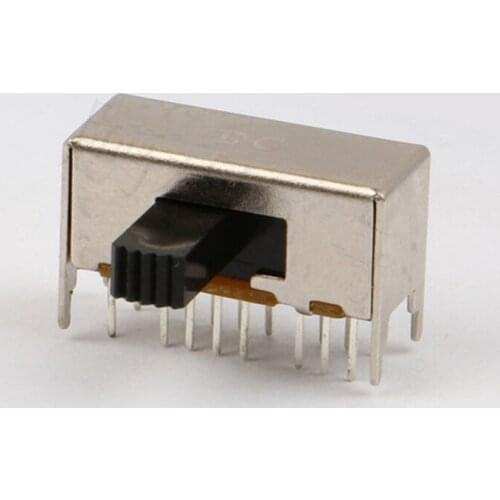 10pcs handle height 9 / 4mm 3 shift toggle switch 4 fixed 16 feet horizontal Sk-43d03 (4p3t)