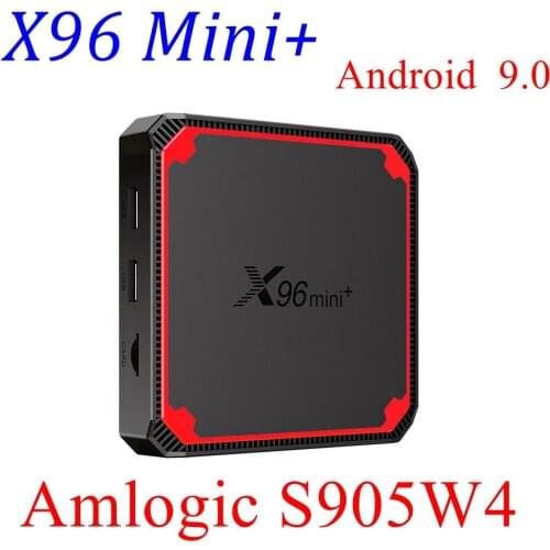 20PCS X96 Mini Plus TV Box Android 9.0 Amlogic S905W4 Quad Core 1G 8G 2G 16G 2.4G&5G Dual Wifi 4K HD Google Youtube Media Player