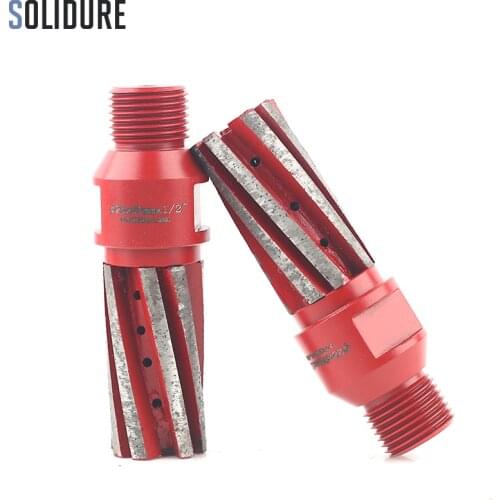1 inch 25mm granite CNC diamond finger bit for wet drilling and grinding grante and marble