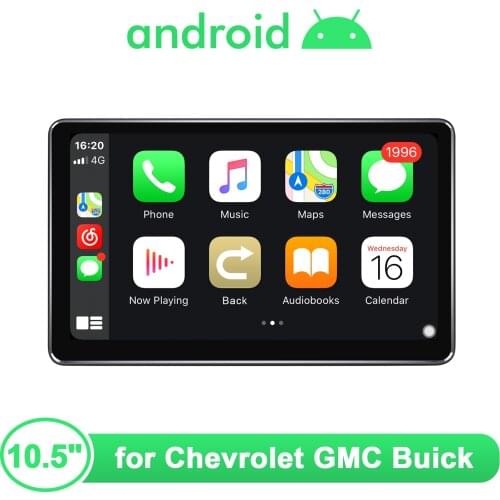 10.5"Autoradio Android 10 Car Radio Stereo Head Unit For Chevrolet GMC Buick Multimedia player Support Bose Steering Wheel