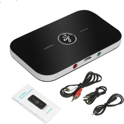 B6 Bluetooth Transmitter Receiver 2 In 1 USB5.0 Adapter Supports Android IOS System Mobile Phone and PAD Bluetooth Audio Device