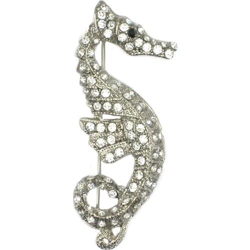 Seahorse Brooches Fashion Jewelry Hat Scarf Pins Brooch Accessories Gift
