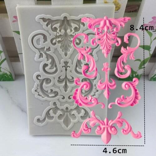 European Relief Border Silicone Mold DIY Fondant Cake Decorating Baking Tool