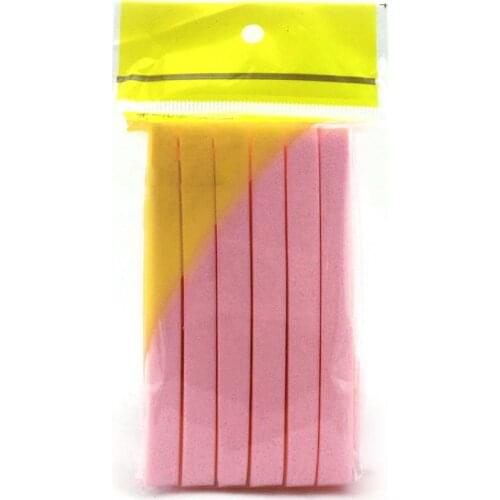 LEARNEVER 12pcs Sponge Compression Bar Puff Compressed Cleaning Wash Puff Sponge Stick Face Cleansing Skin Care 7. 5cm