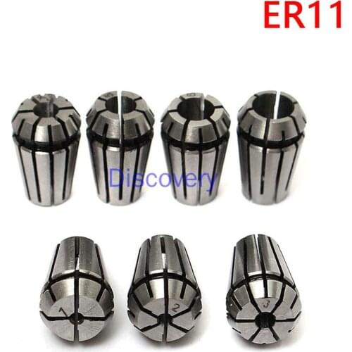 Er Chuck ER11 Chuck 1-7mm ER11 Elastic Collet ER Collet Engraving Machine Chuck CNC Chuck