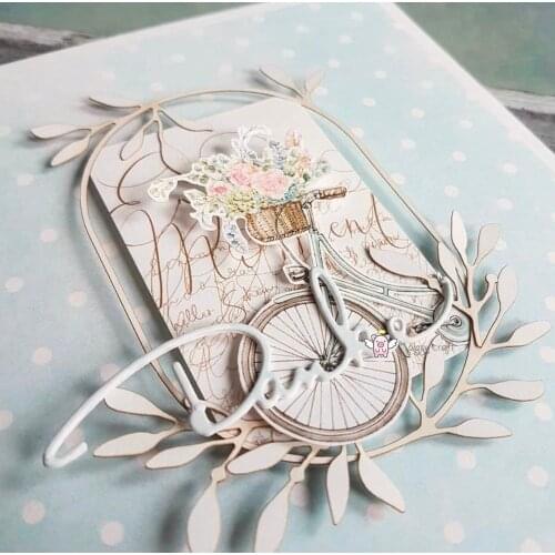 PP Craft metal cutting dies cut die mold Flower leaves oval frame Scrapbook paper craft knife mould blade punch stencils dies