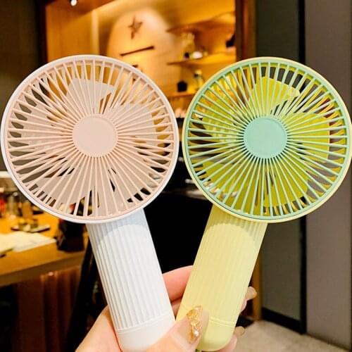 Portable mini Fan USB rechargeable Desktop Air Cooler Outdoor Travel Handheld Student Gift Dormitory Cooling Ventilador
