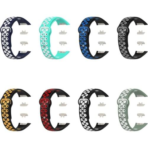 Breathable Strap For Huawei Band 6 Silicone Replacement Accessories Smart Watch Belt Bracelet For Huawei Band6 Band 6 Wristband