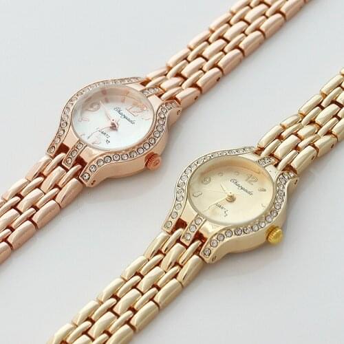 2019 fashion festival Memorial Day gift Enmex women creative wristwatch brief design elegance fashion quartz lady watch O112