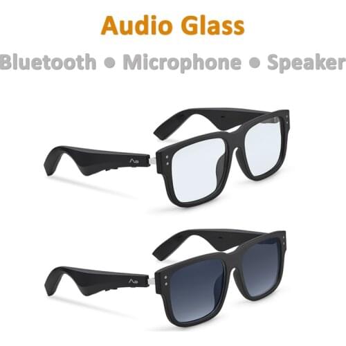Audio glasses smart sunglass bluetooth mic speaker navigation anti-UV outdoor driving running loundsound music wireles headset