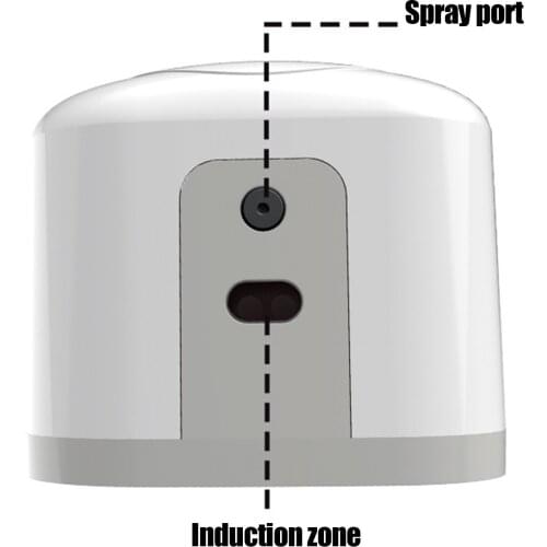Automatic Alcohol Dispenser with Body Temperature Measurement Touchless Soap Dispenser with Temperature Alarm 850ML RERI889