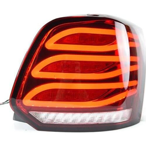 Goodmolds Car tail lamp for VW polo taillights 2011-2017 for polo LED Tail Lamp Turn Signal Brake Reverse LED light