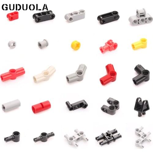Guduola Parts Connector Building Block MOC Part Brick Toys 3713/6536/6553/15100/18654/32013/32014/32015/32016/32034