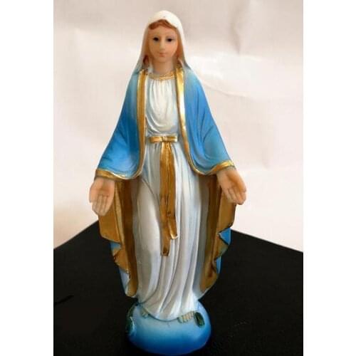 The virgin Marys family prayer statue carries a Catholic of Jesus Christ room decoration human figure decorat resin crafts