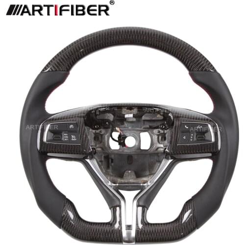 Race display 100% Real Carbon Fiber Steering Wheel for Maserati Granturismo,Ghibli,Levante，Turismo，Quattroporte,GranCabrio