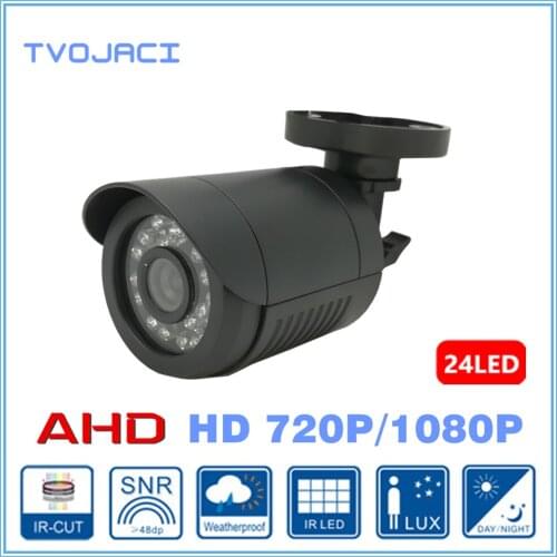 Surveillance Camera AHD Analog High Definition 1/4'' CMOS 1.0MP 720P 2.0MP 1080P AHD CCTV Camera IR Cut Fiter Security Outdoor