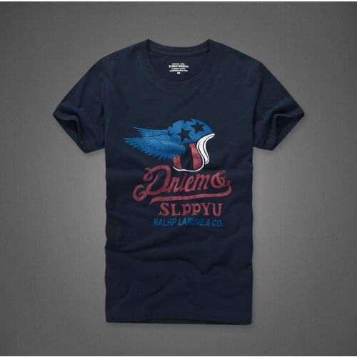 2020 Summer mens T-shirts Short-sleeved 100% cotton embroidery logo slim fit summer casual tops tees males T-shirts