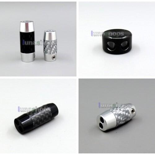 LN006292 W-Series Full Metal Carbon Barrel Splitter + Slider Kits Male Custom DIY Adapter Plugs