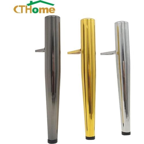 4pcs Iron Furniture Sofa Legs Metal Coffee Table Bed Bathroom Cabinet Table and Stool Chair Feet Height 18/15cm Support Foot