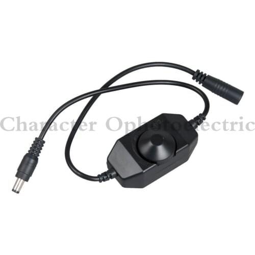 Mini LED Brightness Adjust Switch Dimmer Controller for 3528 5050 5630 Single Color LED Strip Light LED Dimmer 12V,24V
